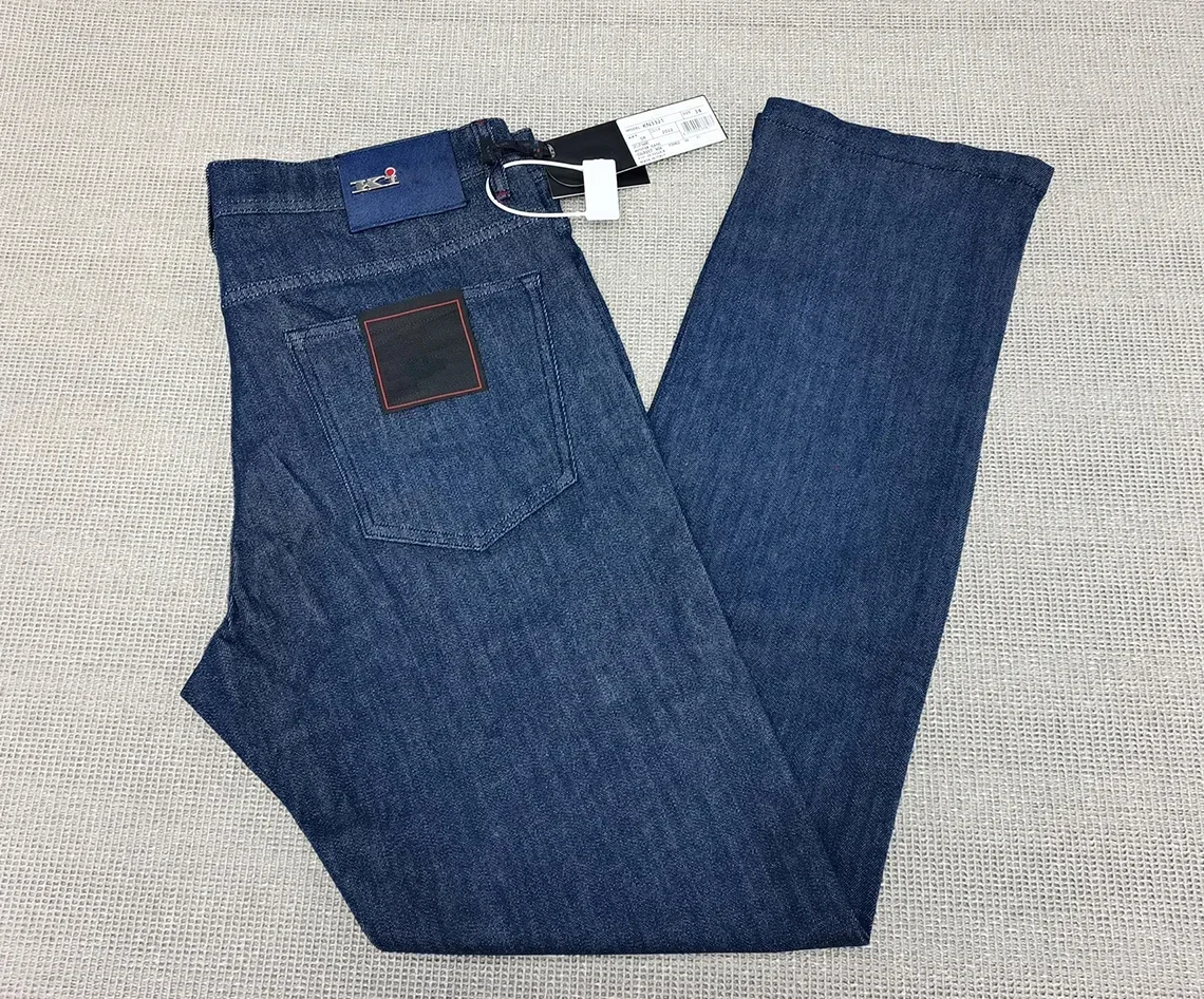 Embroidery On Jeans - OECHSLI Jeans Thin Cotton Men 2025