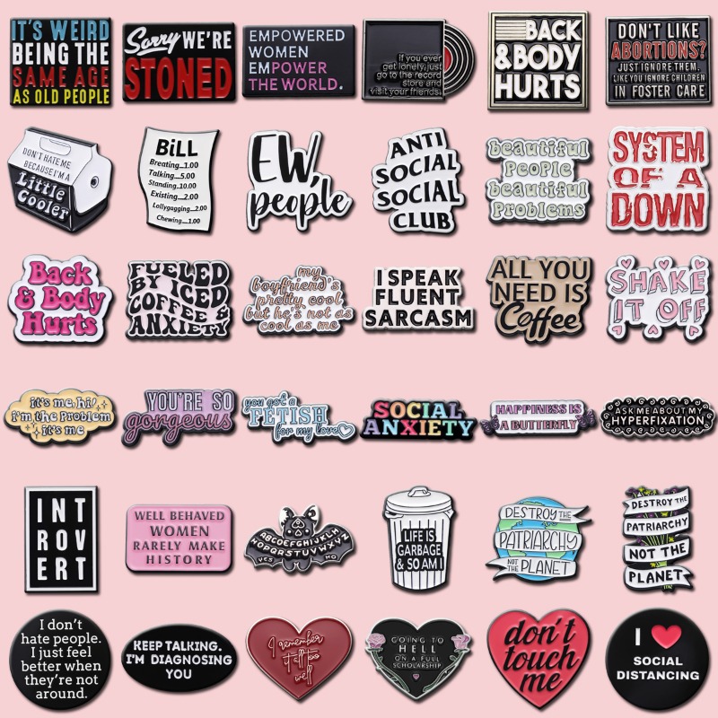 Embroidery Font - European and American English Text Series