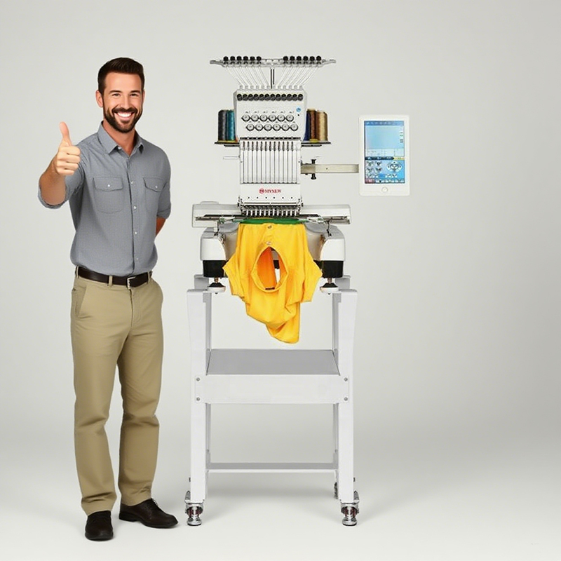 Embroidery Machine - MYSEW MFS 1200 Industrial Automatic High