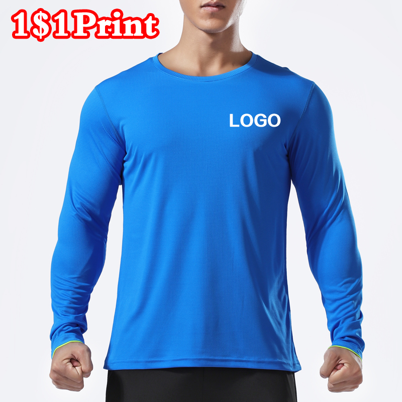 Embroidery Uniform - Sports quick drying long sleeved T-shirt