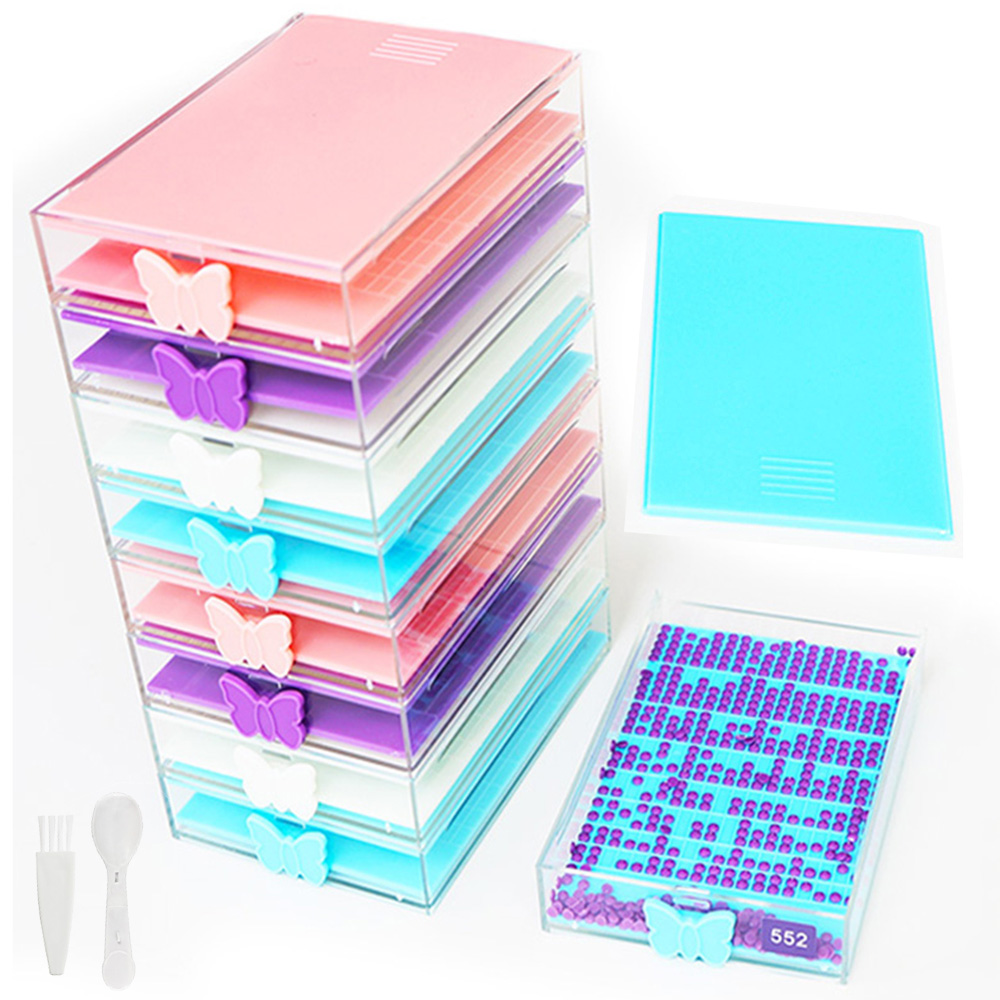 Embroidery Tas - New Diamond Painting Tool Tray With