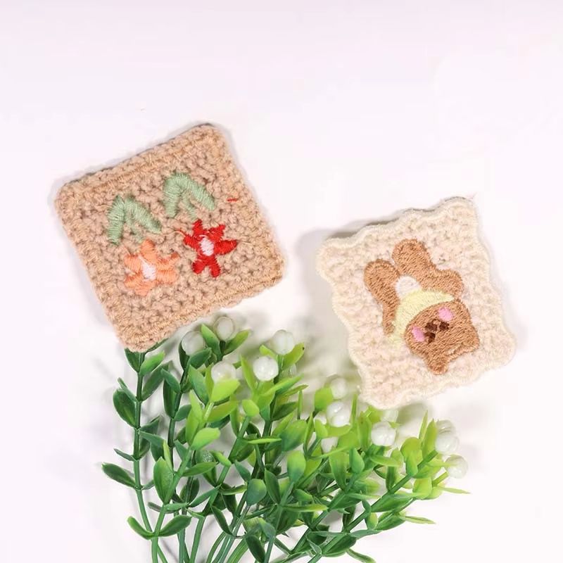 Embroidery Flower Pattern - 5PCS Clothes patch sticker pattern sticker