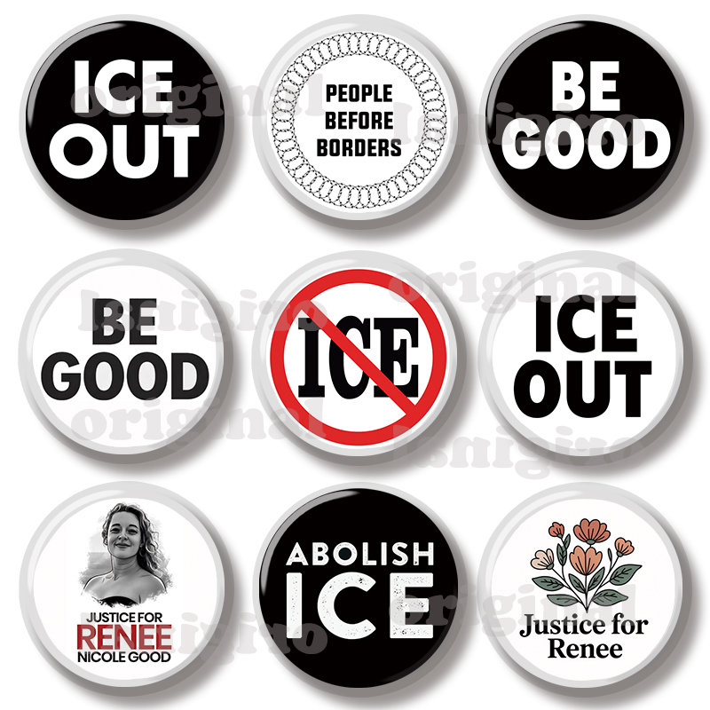 44MM Ice Out Letter Renee Nico - Embroidery Initials ulasan dan harga