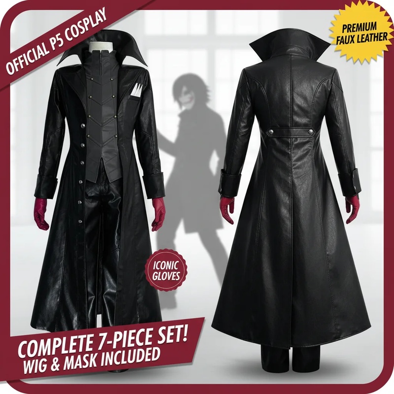 COSAnime Persona 3 Makoto Yuki - Embroidery Uniform ulasan dan harga