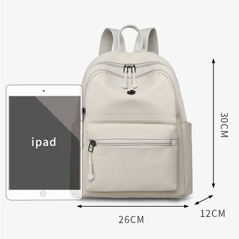 Casual Multi Pockets Backpacks - Embroidery Kit Pouch ulasan dan harga