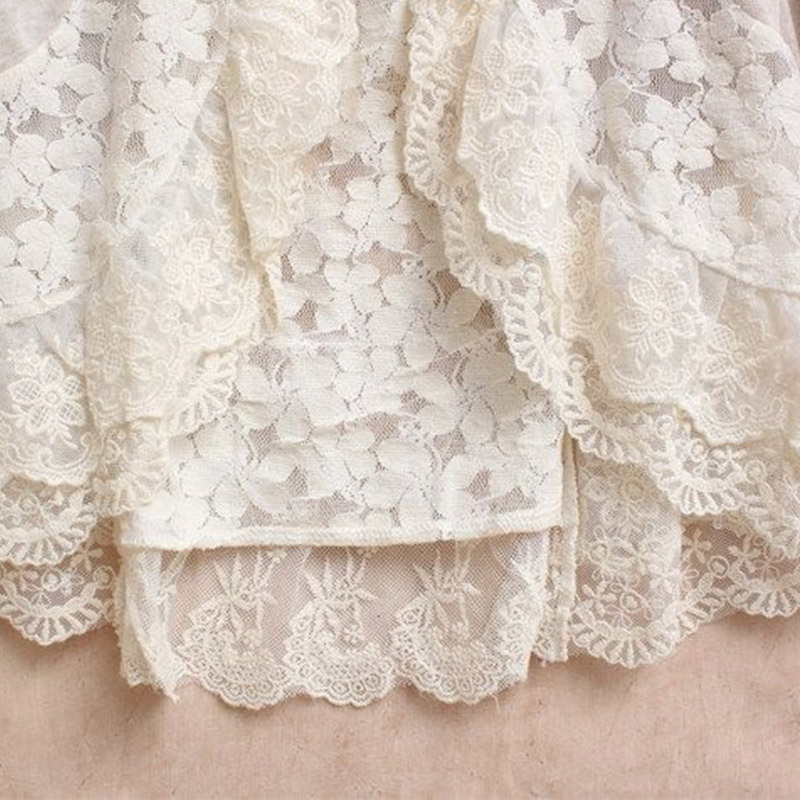 Spring Mori Girl Sweet Shirt W - Embroidery Cardigan ulasan dan harga