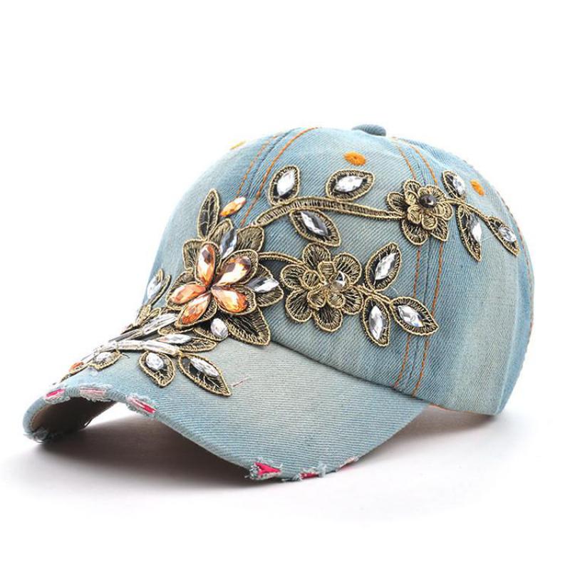 COKK Women's Baseball Cap Diam - Embroidery On Jeans ulasan dan harga