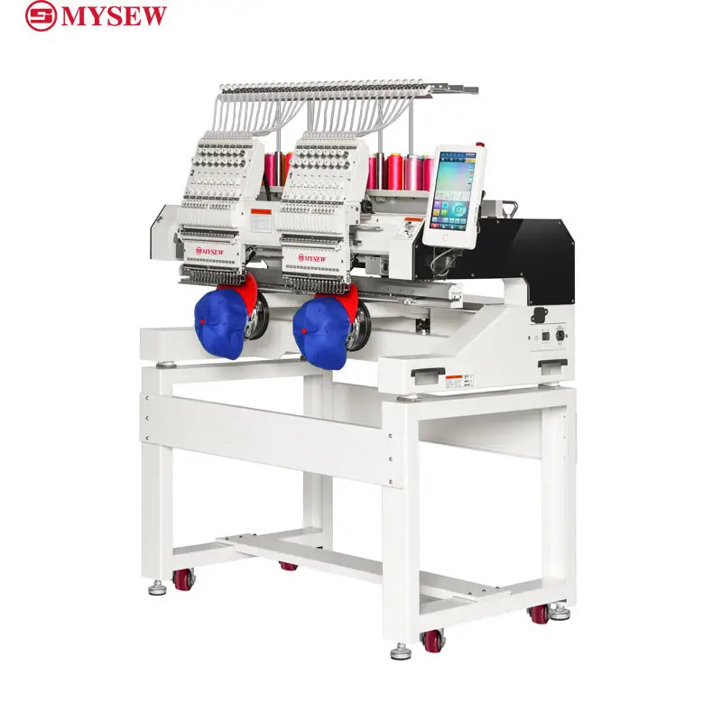 MYSEW MBC-1202/1502 2 Heads 12 - Embroidery Machine ulasan dan harga