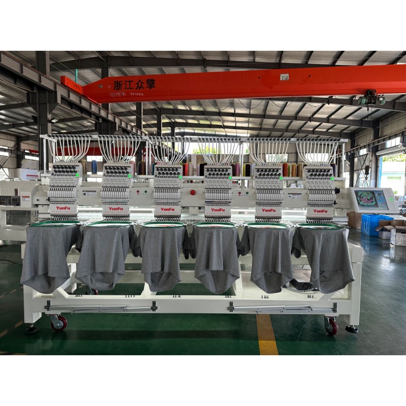 [2026] YUNFU High-Speed 6-Head - Embroidery Machine ulasan dan harga