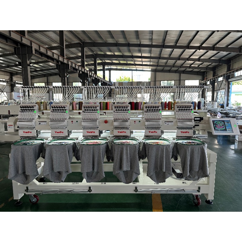 [2026] YUNFU High-Speed 6-Head - Embroidery Machine ulasan dan harga