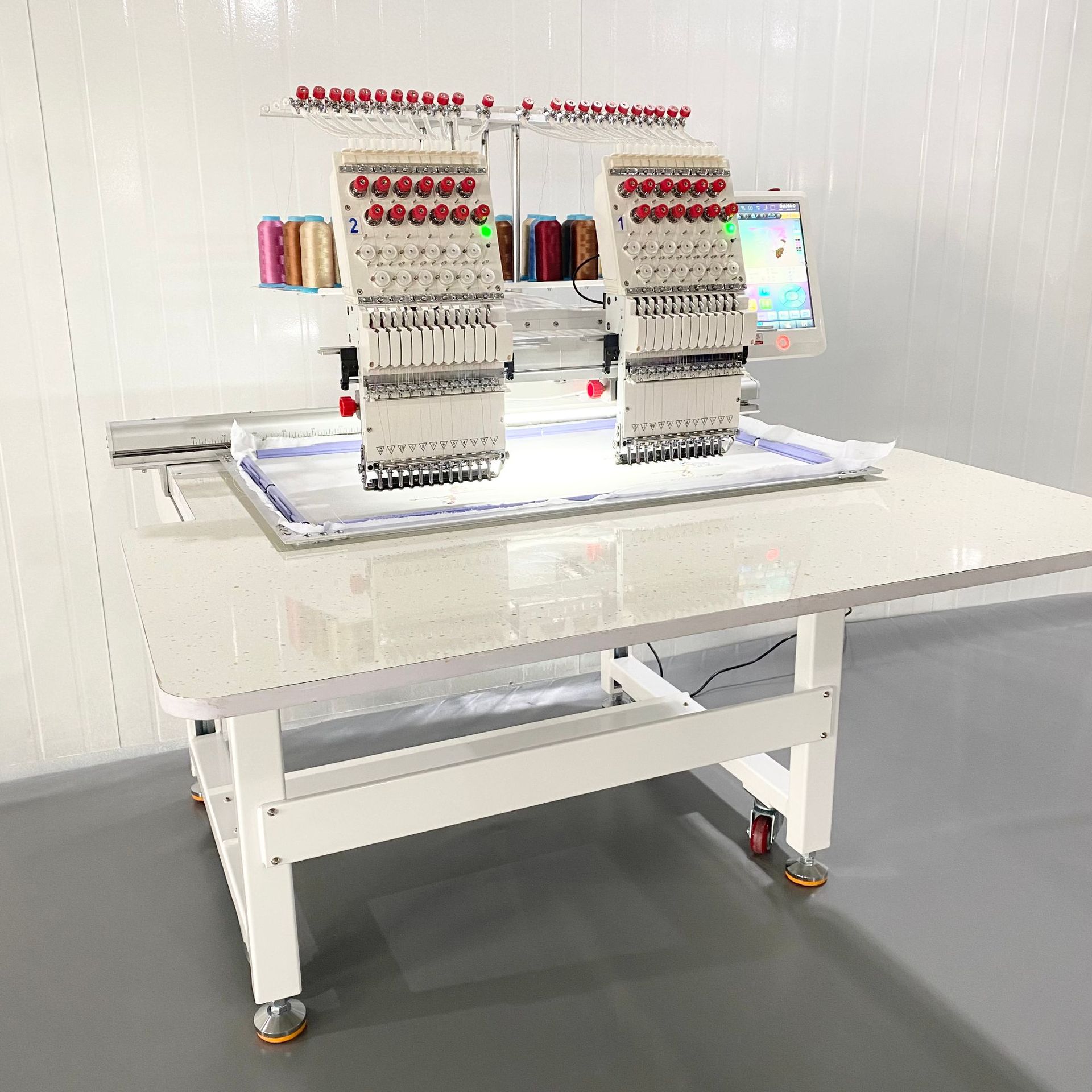 High Quality Computerized Embr - Embroidery Machine ulasan dan harga