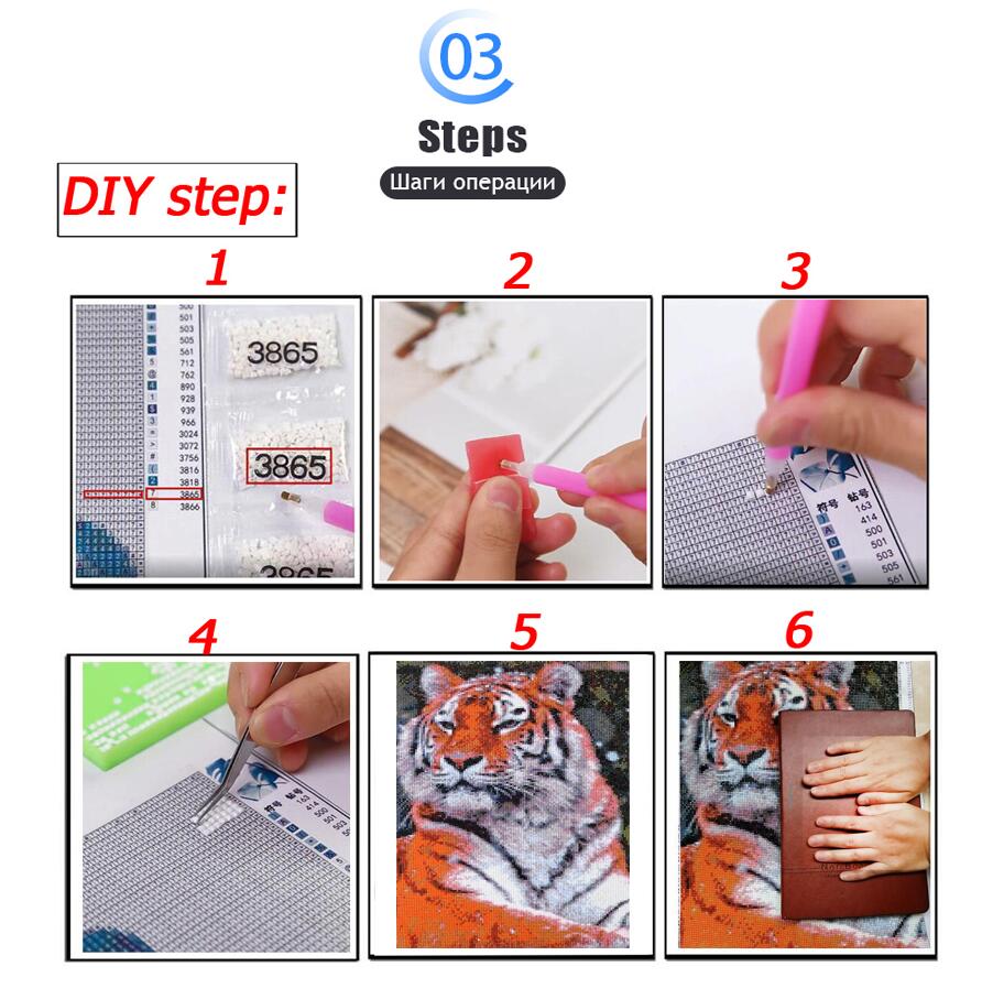Diamond Embroidery Picture Kit - Embroidery Jesus ulasan dan harga