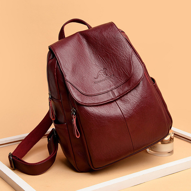 9 Color Women Soft Leather Bac - Embroidery Kit Pouch ulasan dan harga