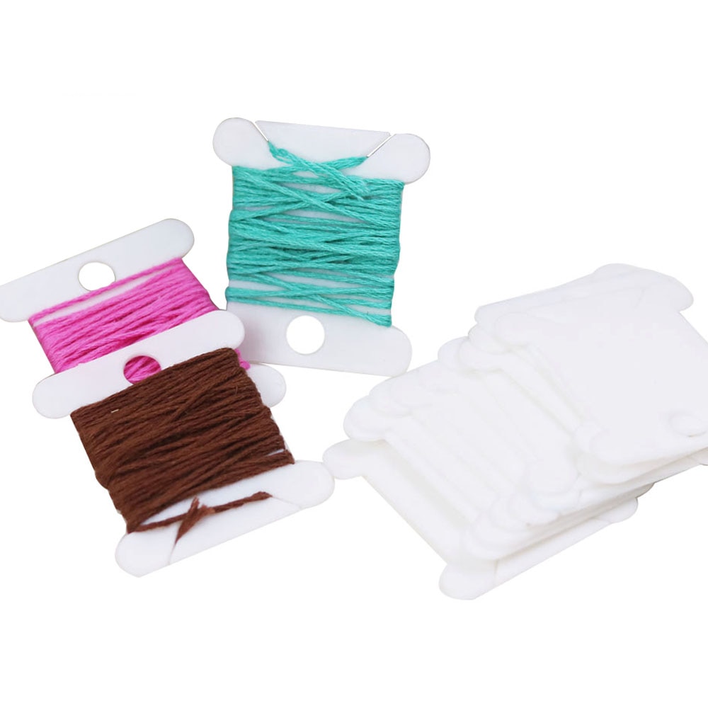 30pcs Plastic Floss Bobbins Se - Embroidery Tas ulasan dan harga