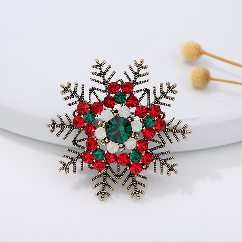 Christmas series jewelry brooc - Embroidery Font ulasan dan harga