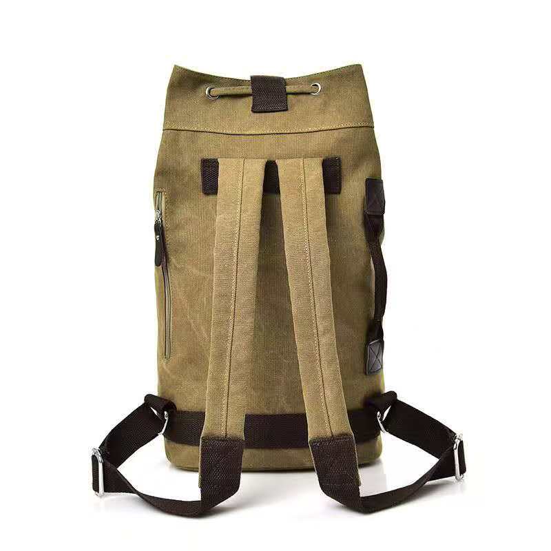 2026 Canvas backpack with dual - Embroidery Fashion ulasan dan harga