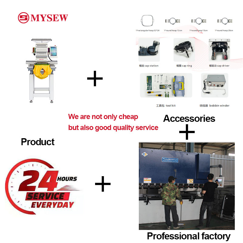 MYSEW1204/1504 Computerized Ta - Embroidery Machine ulasan dan harga