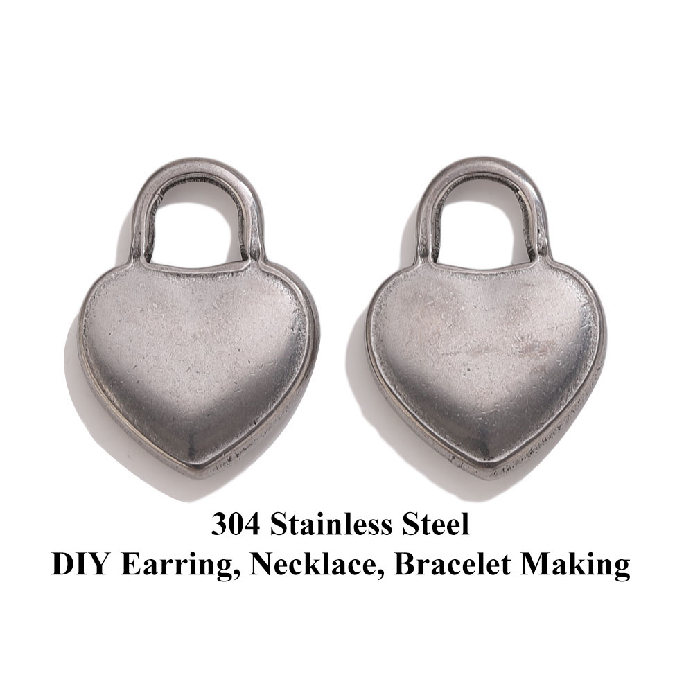 5/10pcs Stainless Steel Charms - Embroidery Charm ulasan dan harga