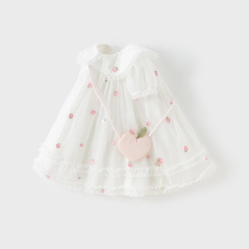 Dave Bella Girls Baby Mesh Pri - Embroidery Charm ulasan dan harga