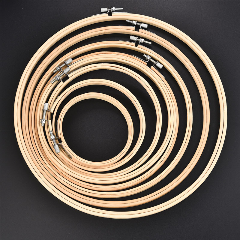 10-30CM Bamboo Frame Embroider - Embroidery Ring Sizes ulasan dan harga