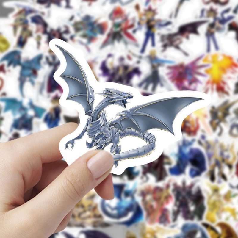 New  58pcs Yu-Gi-Oh stickers c - Embroidery Charm ulasan dan harga