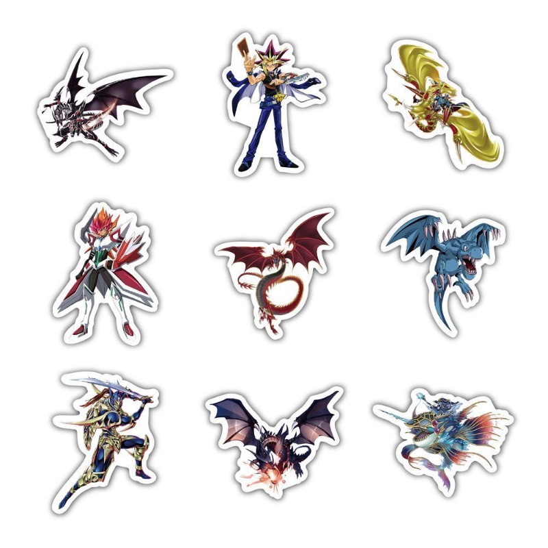 New  58pcs Yu-Gi-Oh stickers c - Embroidery Charm ulasan dan harga