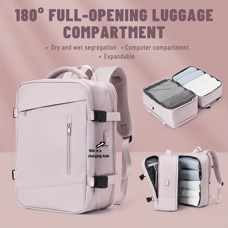 Hiking Backpack Large Capacity - Embroidery Fashion ulasan dan harga