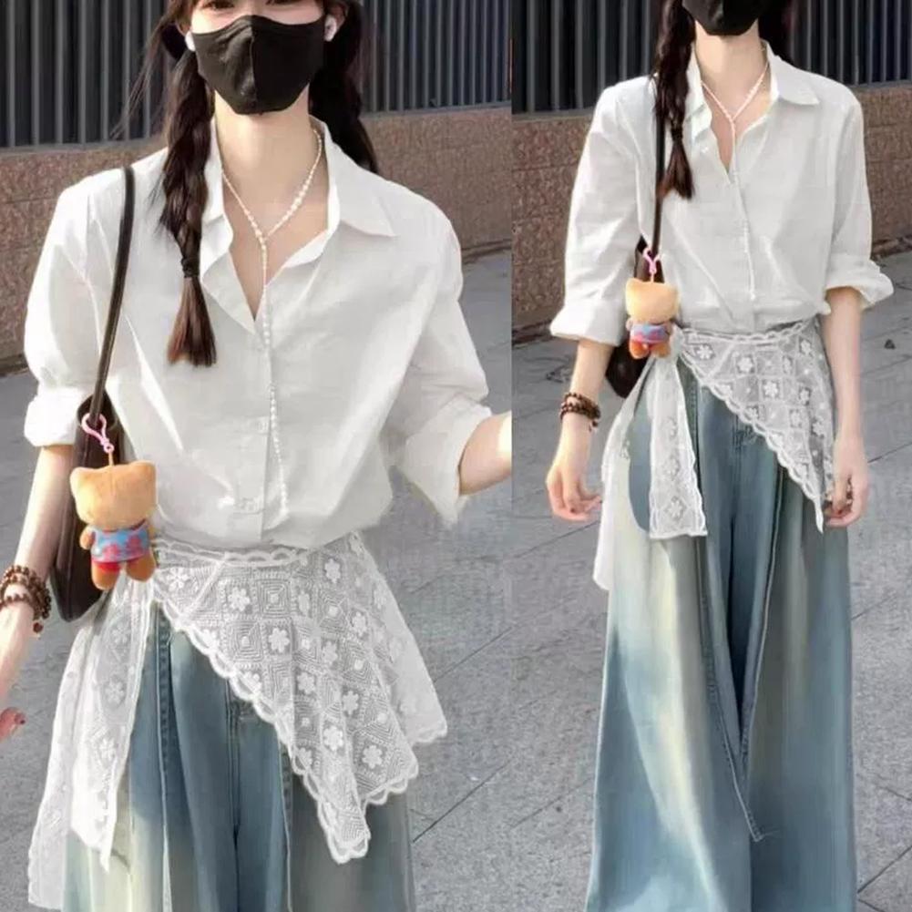 French Lace Shawl Scarf for Wo - Embroidery Uniform ulasan dan harga