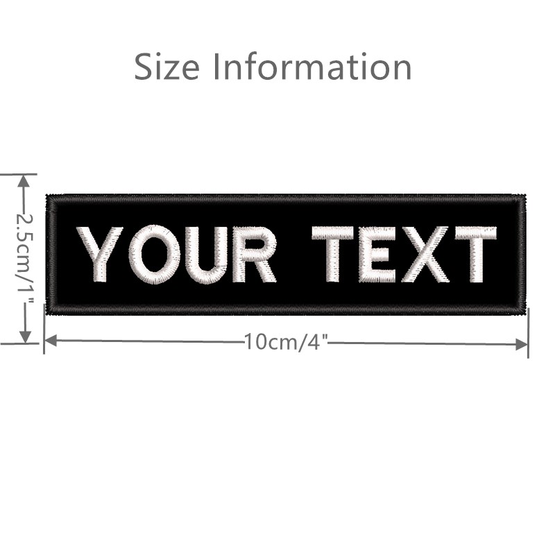 Personalized Embroidery Name P - Embroidery Uniform ulasan dan harga