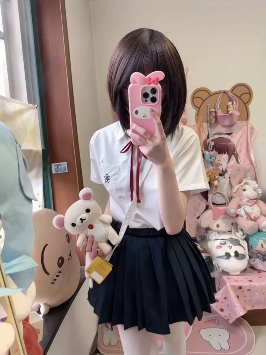 Summer Sakura Embroidery Loose - Embroidery Uniform ulasan dan harga