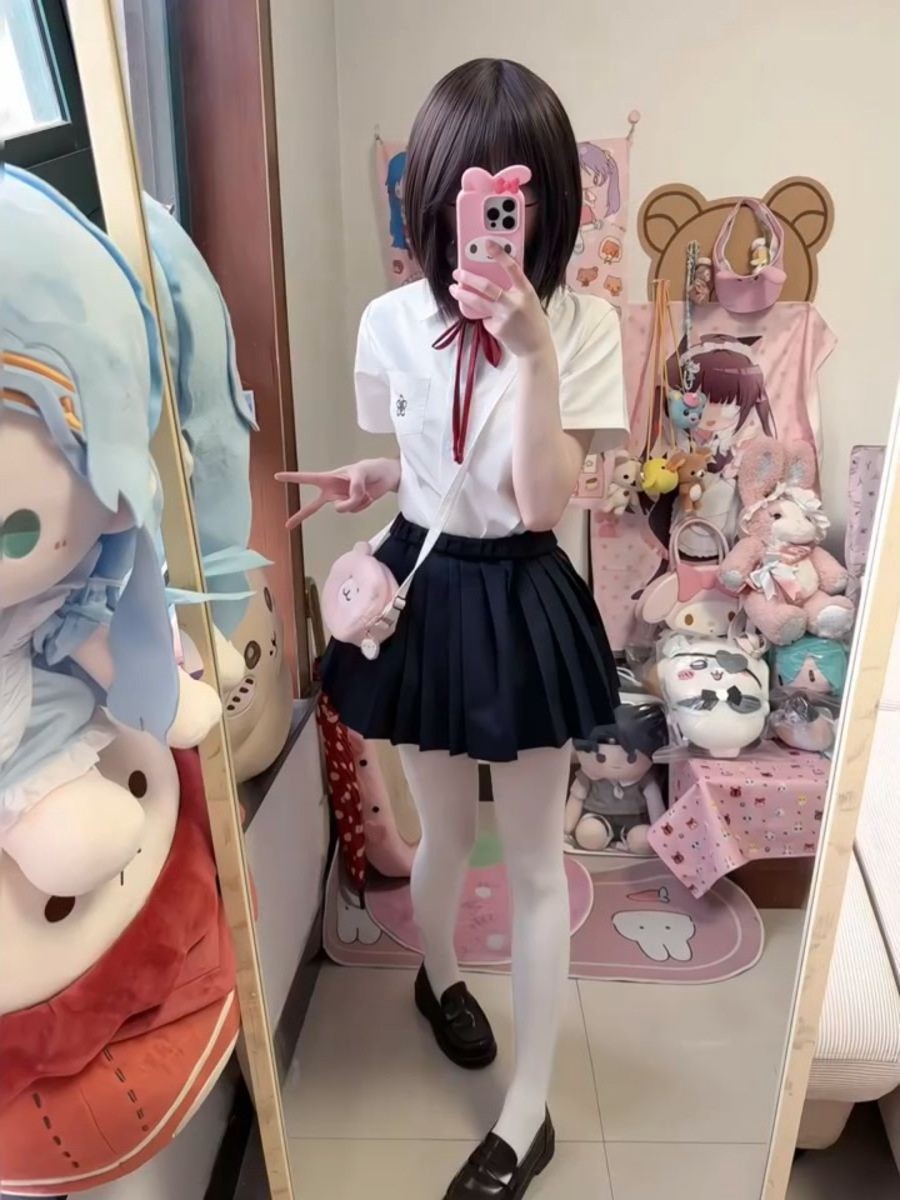 Summer Sakura Embroidery Loose - Embroidery Uniform ulasan dan harga
