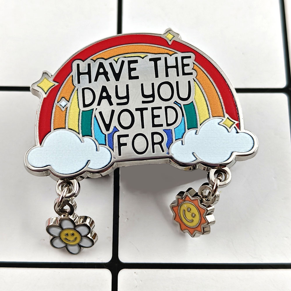 Have The Day You Voted for Bro - Embroidery Initials ulasan dan harga