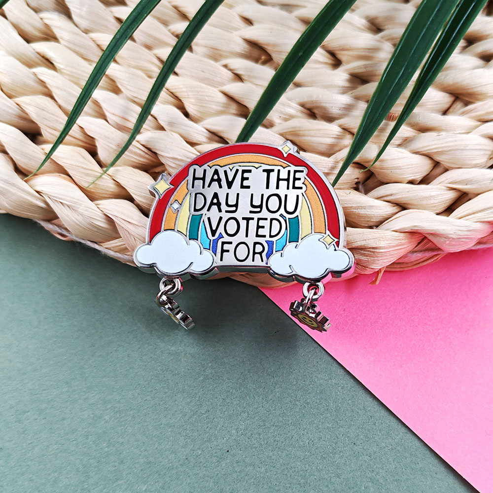 Have The Day You Voted for Bro - Embroidery Initials ulasan dan harga