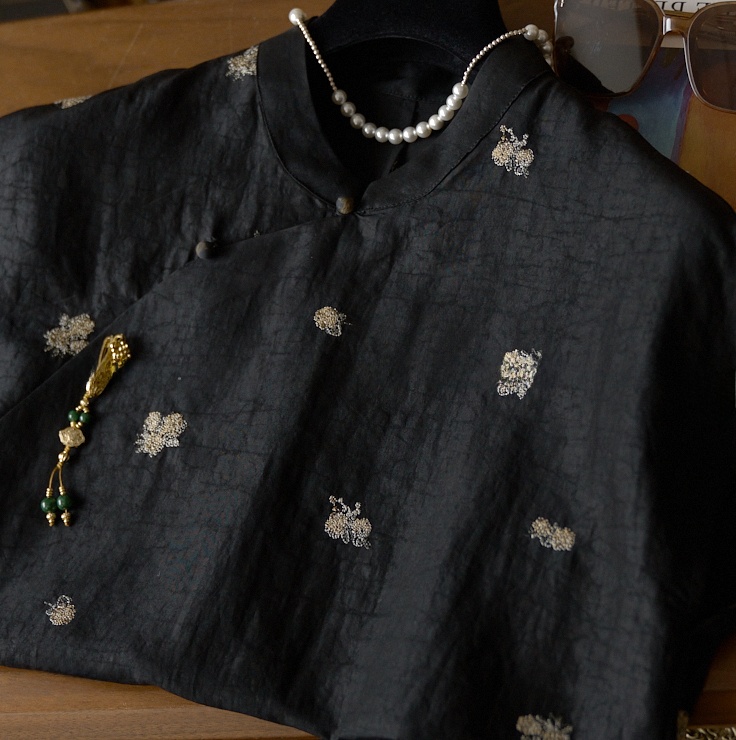 New Women's Casual Style Cloud - Embroidery Flower Pattern ulasan dan harga