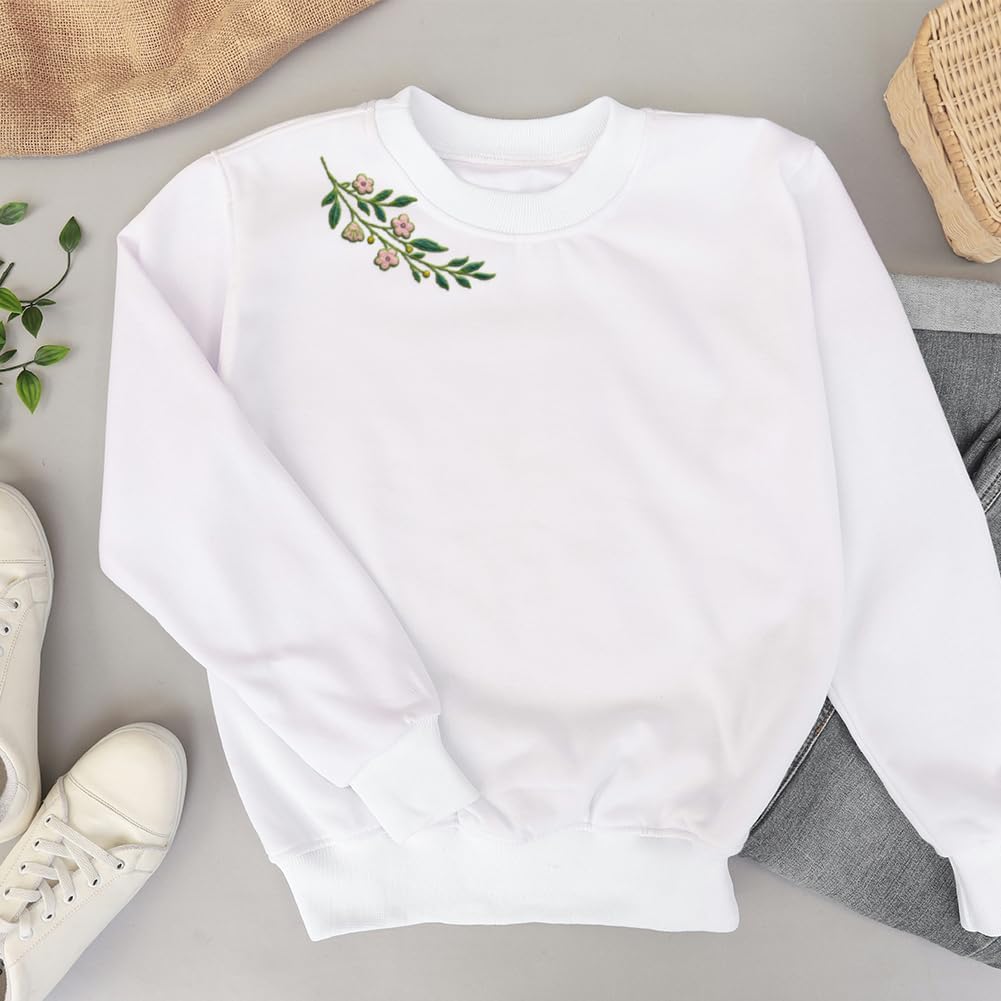Water Soluble Embroidery Stabi - Embroidery Flower Pattern ulasan dan harga