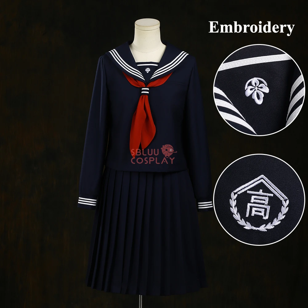 SBluuCosplay Shimizu Hinako Co - Embroidery Uniform ulasan dan harga