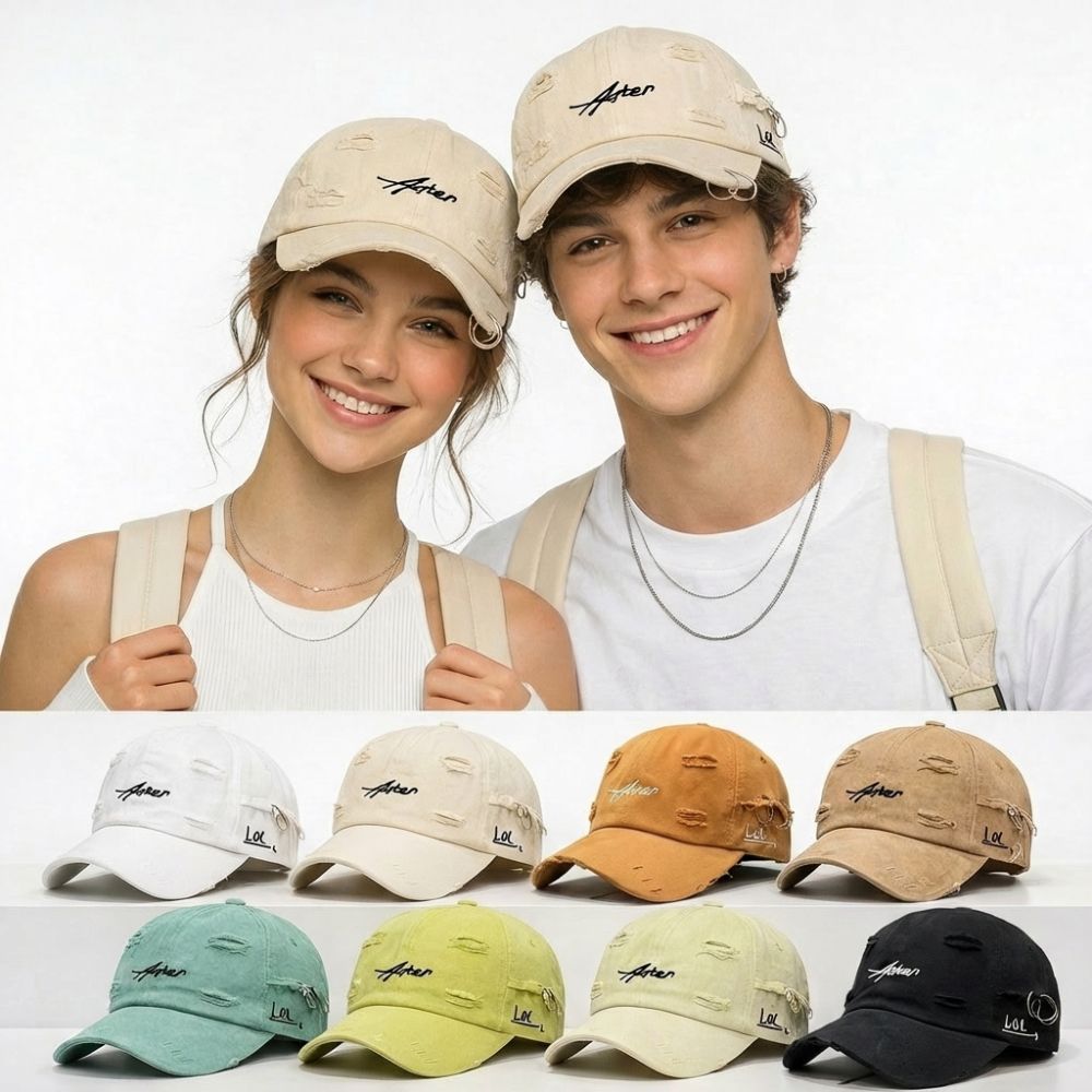 Casual Unisex Baseball Cap Ash - Embroidery Ring Sizes ulasan dan harga