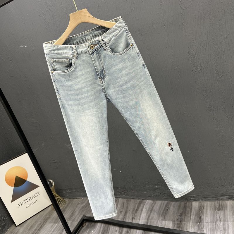 New Stylish Men's Denim Jeans  - Embroidery On Jeans ulasan dan harga