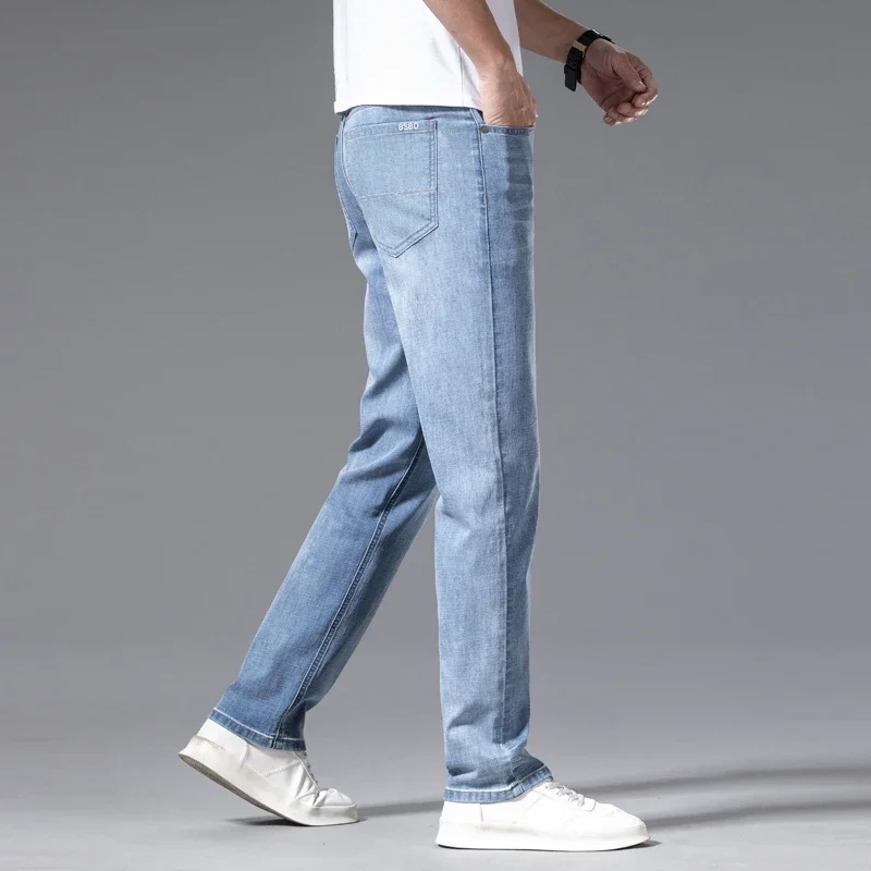 2024 Men's New Autumn Straight - Embroidery On Jeans ulasan dan harga