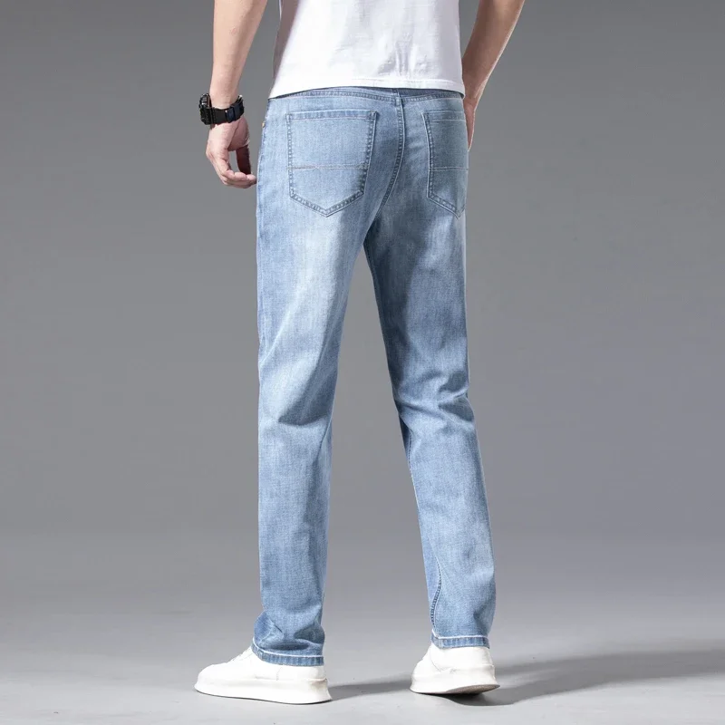 2024 Men's New Autumn Straight - Embroidery On Jeans ulasan dan harga