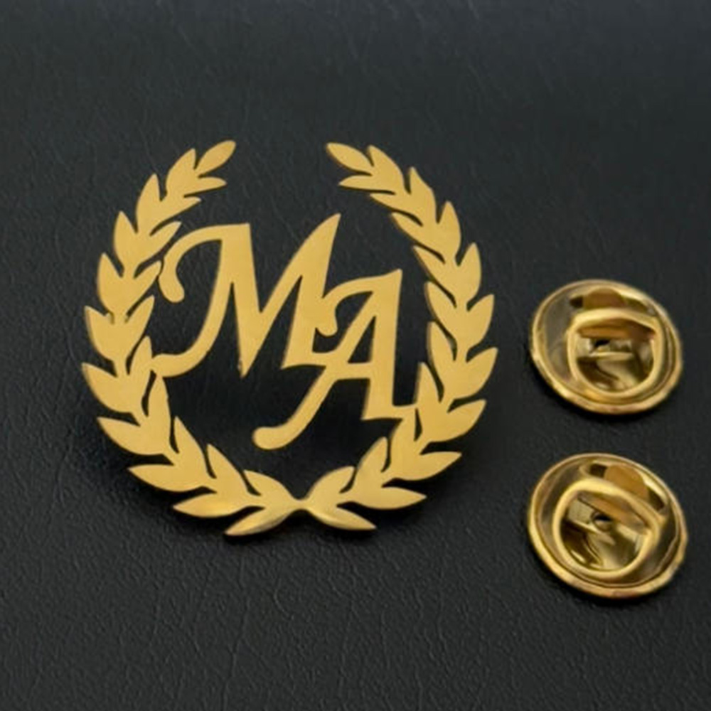 Customized brooch, olive flowe - Embroidery Initials ulasan dan harga