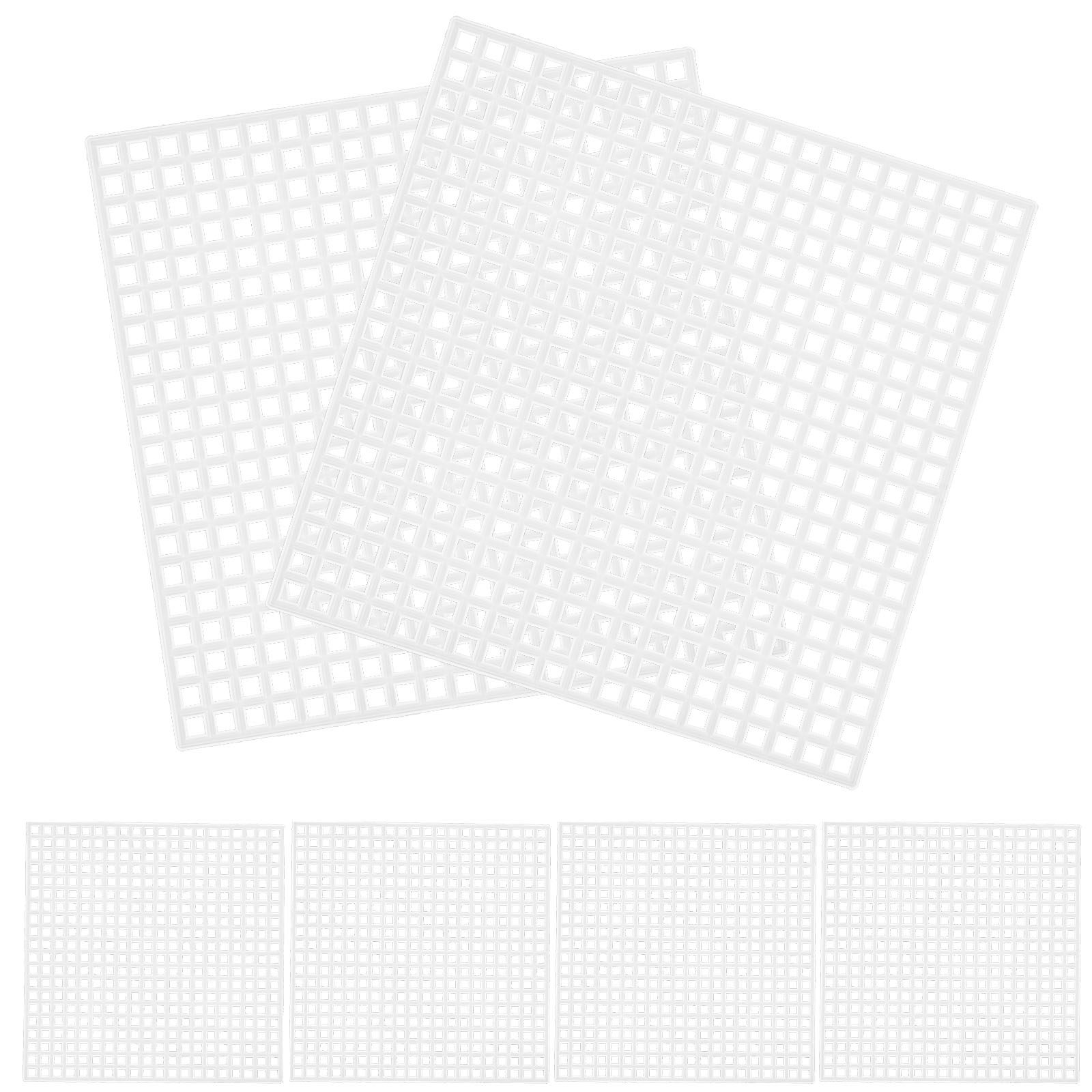 10pcs 8x8cm Square Mesh Sheets - Embroidery Uniform ulasan dan harga