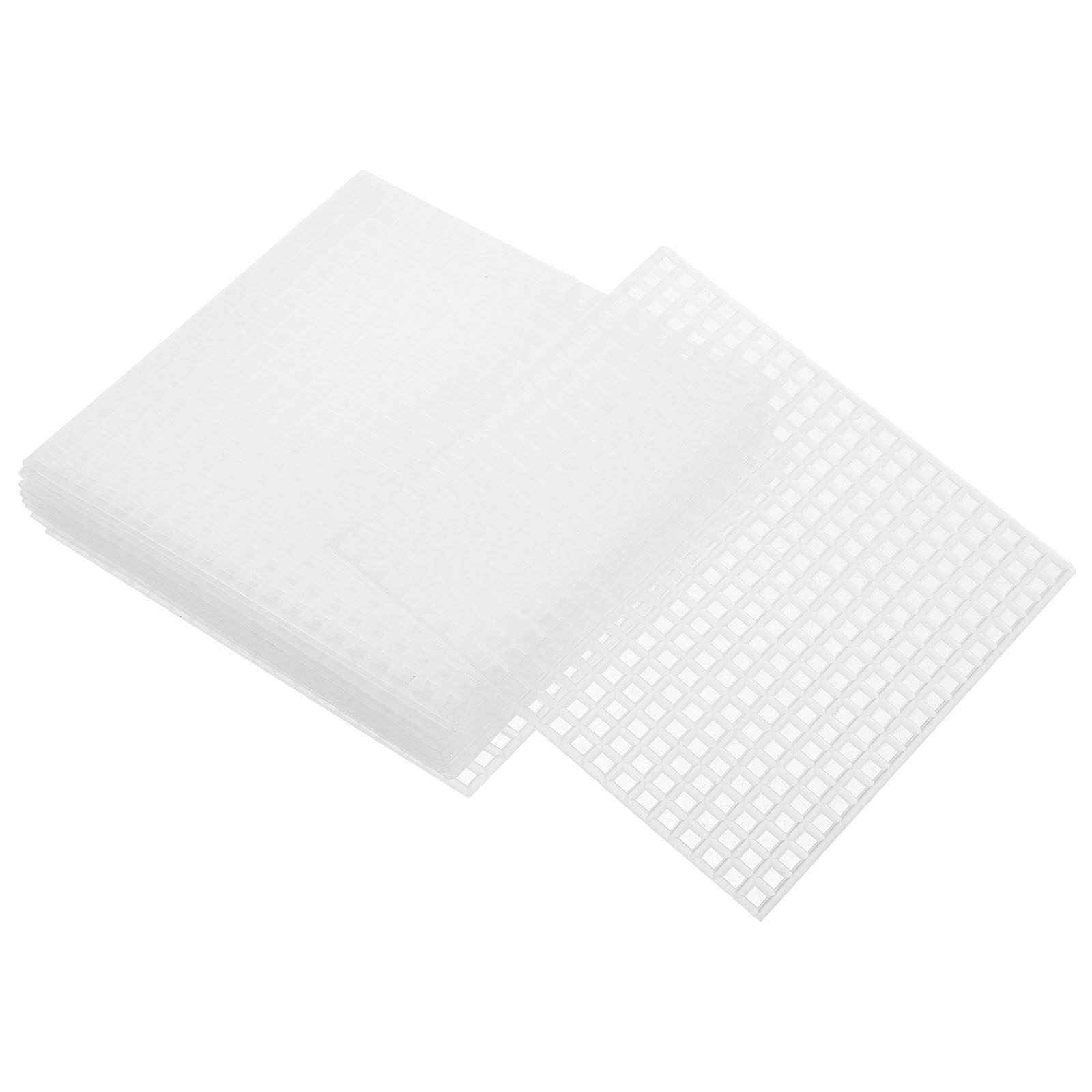 10pcs 8x8cm Square Mesh Sheets - Embroidery Uniform ulasan dan harga
