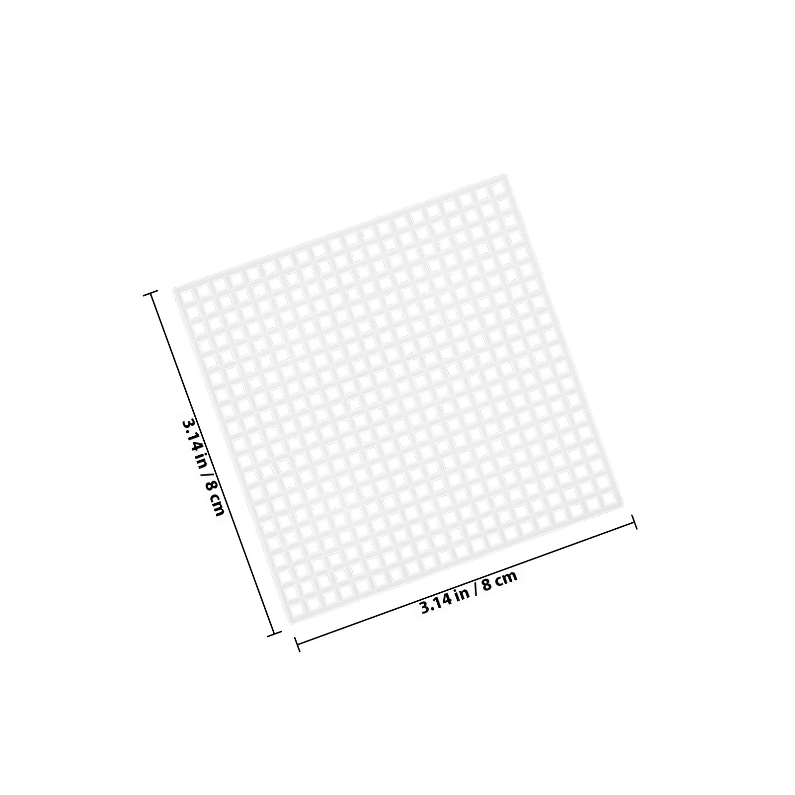 10pcs 8x8cm Square Mesh Sheets - Embroidery Uniform ulasan dan harga