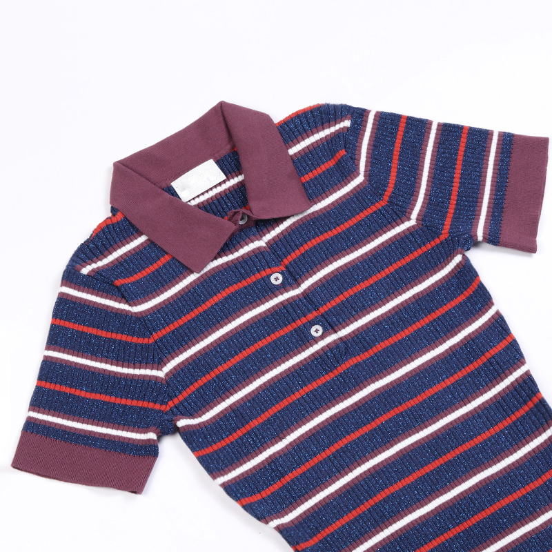 TS Knit Polo Dress Rooting For - Embroidery On Shirt ulasan dan harga