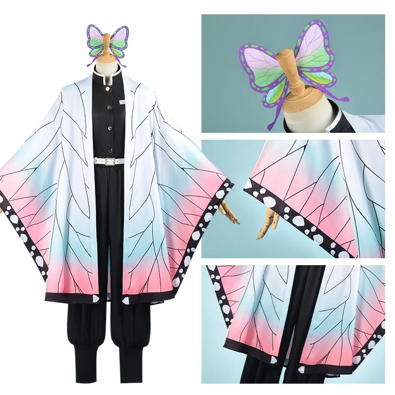 Anime Kochou Shinobu Cosplay C - Embroidery Uniform ulasan dan harga
