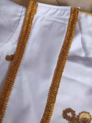 Boys royal uniform suit with g - Embroidery Uniform ulasan dan harga