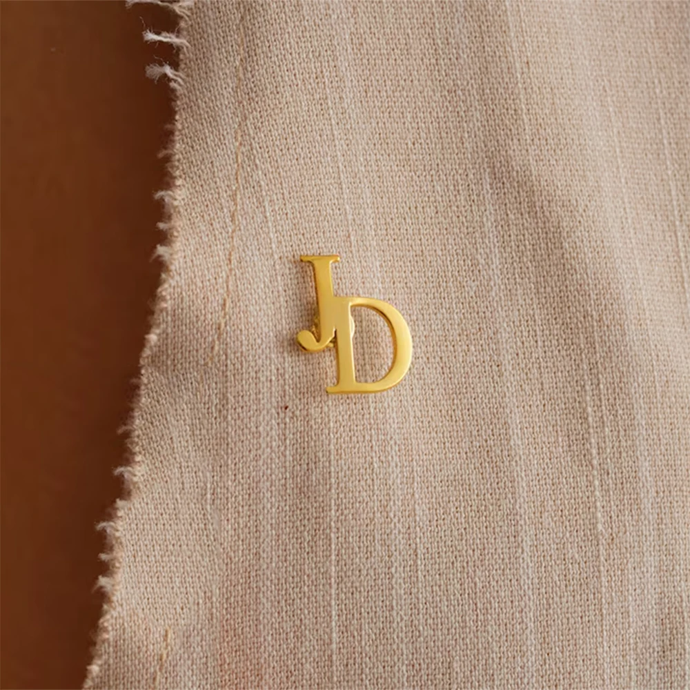Custom Initial Brooches for Wo - Embroidery Initials ulasan dan harga