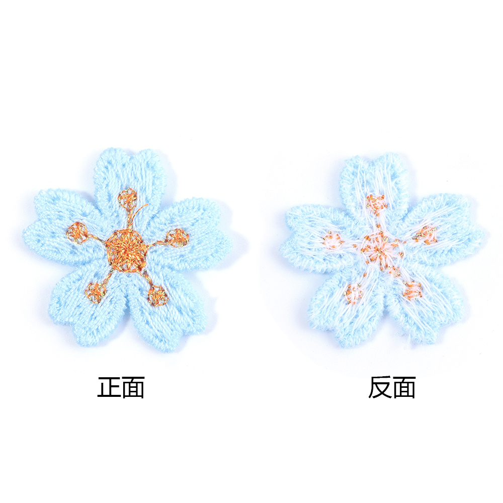 20pcs/lot Colorful 2.4cm Embro - Embroidery Flower Pattern ulasan dan harga