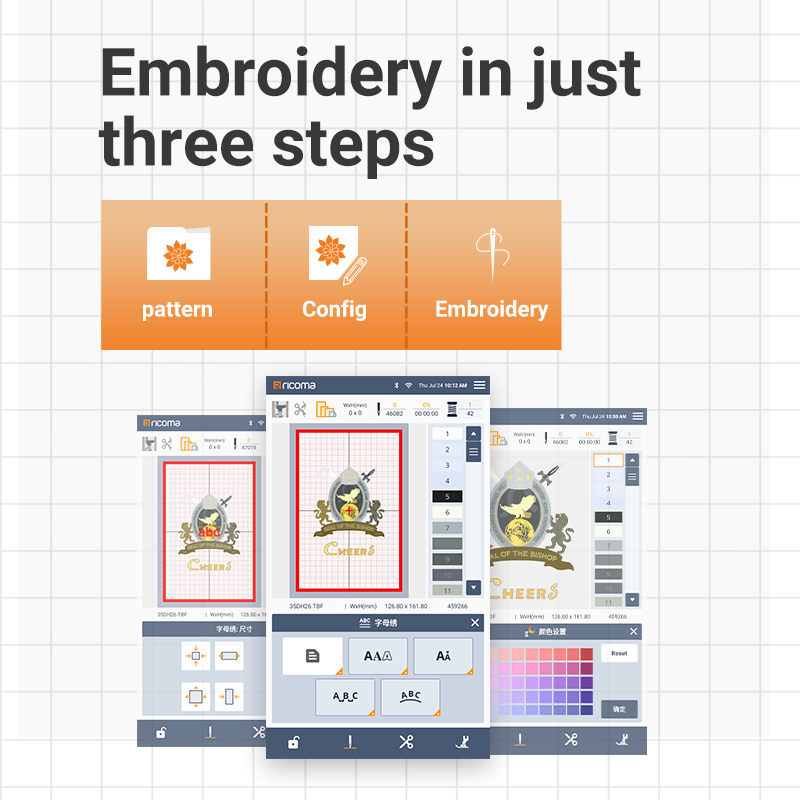 Easy Use Ricoma RSE5000 Househ - Embroidery Machine ulasan dan harga